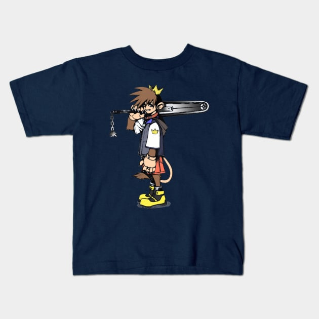 Concept Sora Kids T-Shirt by babyreaper